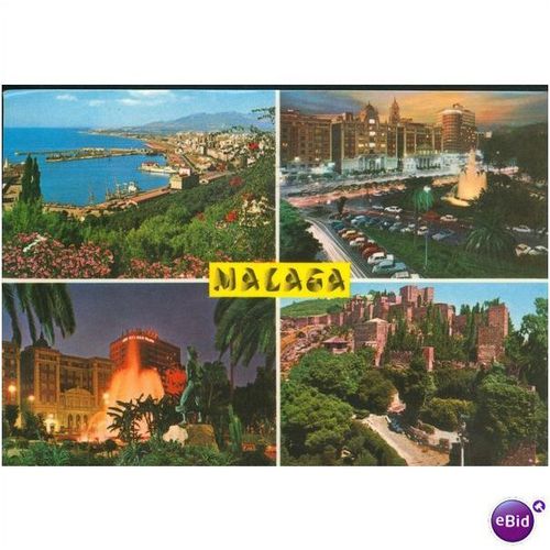 Spain Postcard - Malaga - Costa Del Sol
