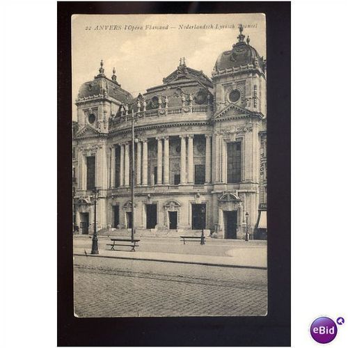 Belgium ANVERS L'Opera Flamand Postcard (22)