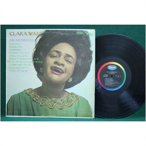 Clara Ward - Soul And Inspiration - Rare Capitol - ST 126 - VG+