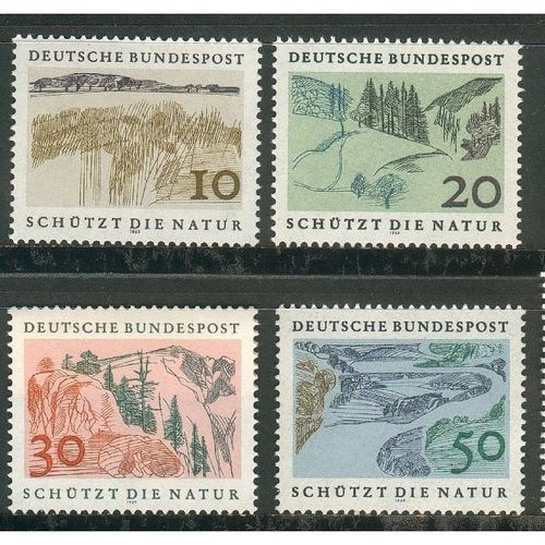 Germany 1969 - SG1489-92 - Nature Protection (unused)