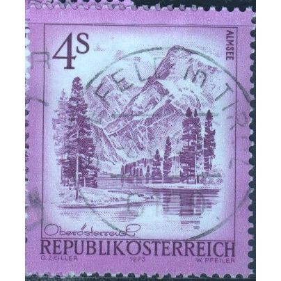 Austria 1973 - SG1681 - 4s violet & lilac - Almsee - used