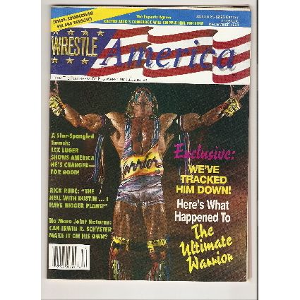 WRESTLE AMERICA DECEMBER 1993 ULTIMATE WARRIOR