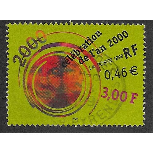 FRA 1999 3F 'YEAR 2000' FINE USED (EBID58-084)