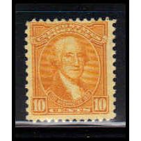 715 10c George Washington Average Plus MMH Z0778