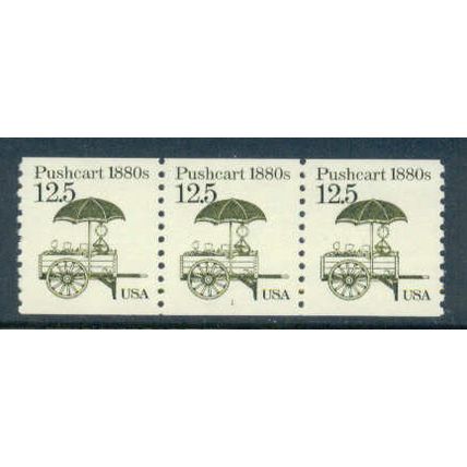 2133 12.5c Pushcart Fine MNH Dry Gum PNC 1/3 W0392