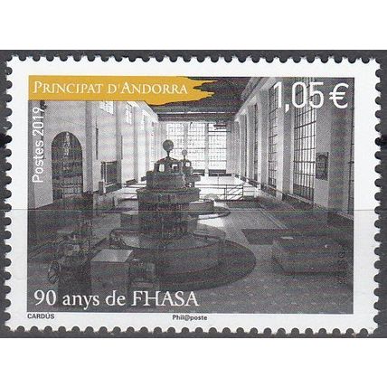 Andorre Français 2019 Yvert 831 Neuf ** Cote (????) ?.?? € 90 Ans Phasa