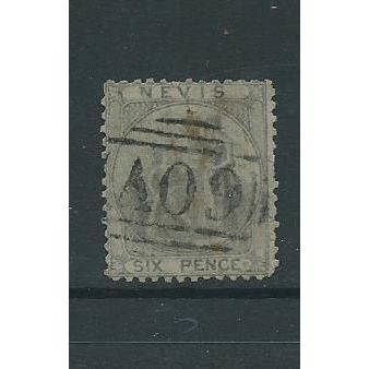 nevis sg3 sg 3 used nice stamp