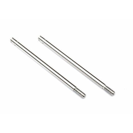 TRA2656 TRAXXAS Shock shafts, steel, chrome finish (xx-long) (2)