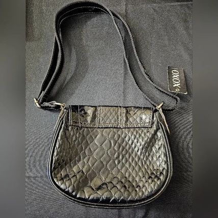 Black XOXO Crossbody Handbag