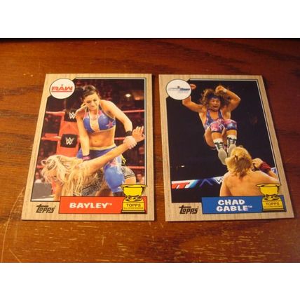 2017 Topps, WWE Rookie Cup, 7- Cards, CARMELLA/BAYLEY, ++
