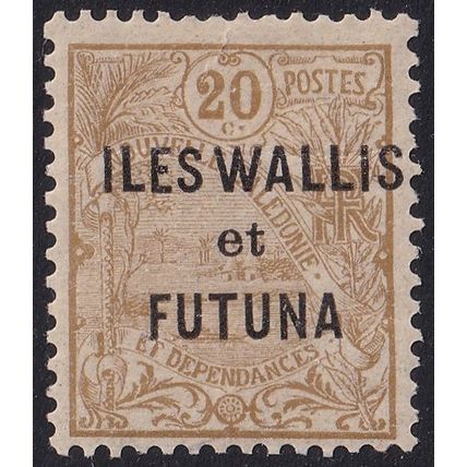 Wallis & Futuna 1920 SG 7 MM (E-306 (12))