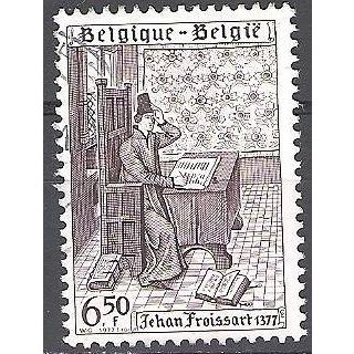 Belgique 1977 Michel 1910 O Cote (2008) 0.25 € Jehan Froissart Cachet rond