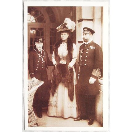 c.1980s PC King George V, Queen Mary & Prince of Wales