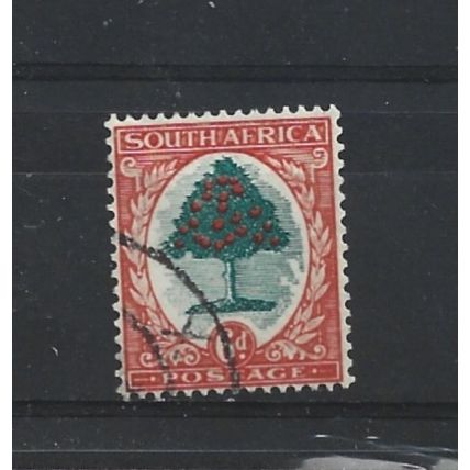 SouthAfrica.SG61 6d Orange Tree.English.Variety Unchecked.Fine Used.Aug25a