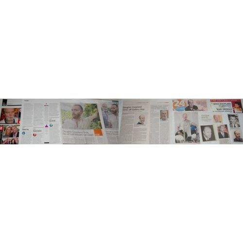 DOUGLAS COUPLAND 26x Clippings