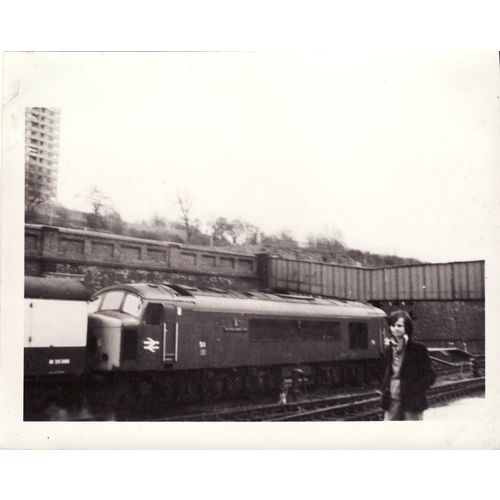 Railway Photo BR Class 45 54 The Royal Pioneer Corps Sheffield c1970 Diesel Loco
