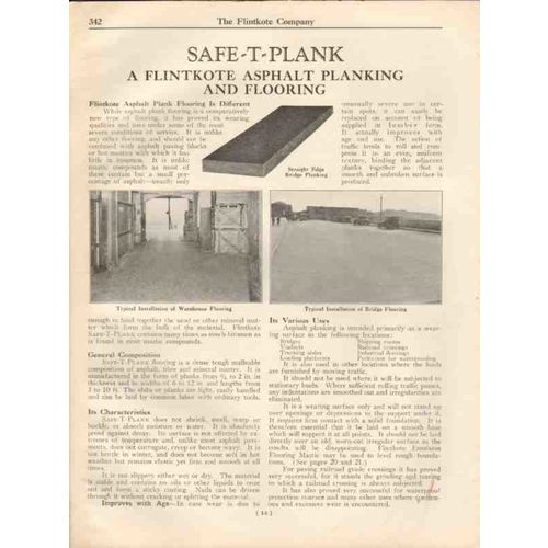 flintkote company 1931 waterproof asphalt shingle roof vintage catalog