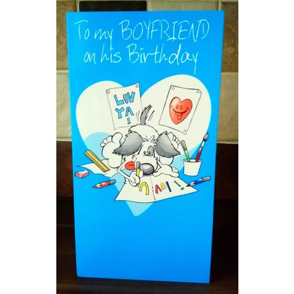 Boyfriend - Birthday Card - 001