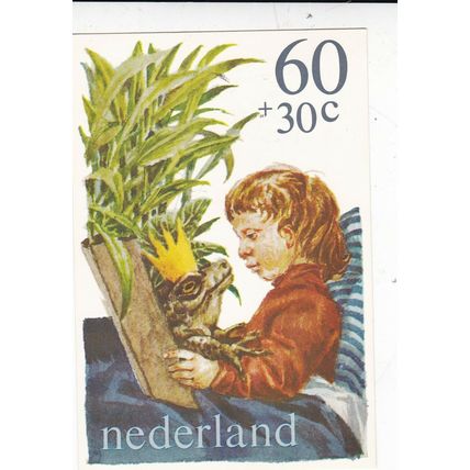 Netherlands 1980 60+30c Kinderpostzegel Maximum Card Unused VGC