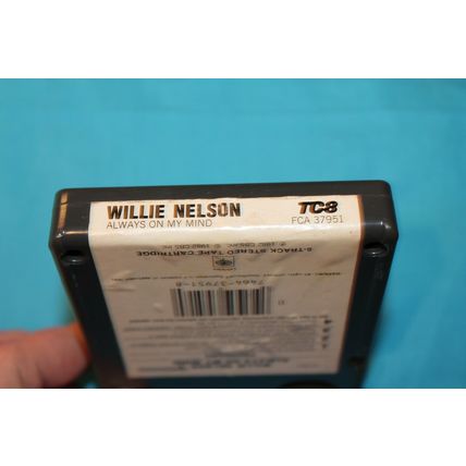 Willie Nelson Always on My Mind Classic Country Music 8 Track Tape 1982 TESTED