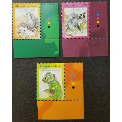 Exotic Pets Malaysia 2013 Animal Hedgehog Glider (stamp color MNH