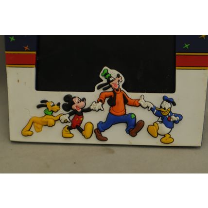 Vintage Walt Disney World Magic Kingdom 2000 Vinyl Magnet Picture Frame