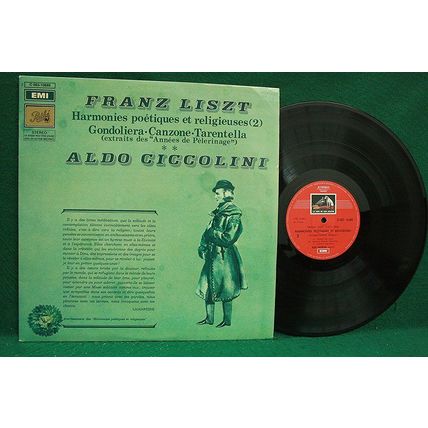Aldo Ciccolini - Liszt: Harmonies Poetiques Et Religieuses - 2C 063-10689 - NM