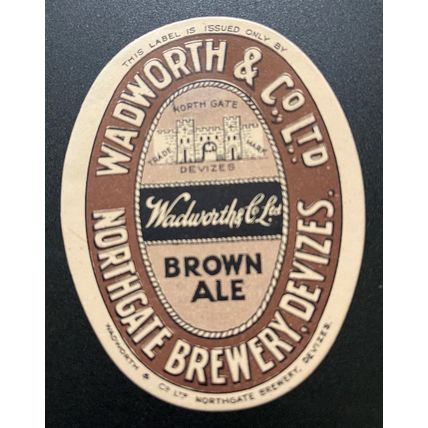 1 English Beer Label - 03