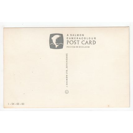 The Cobb from Longmoor Gardens Lyme Regis Postcard Dorset 0303