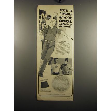 1967 Boy Scout Uniforms Ad - You'll be a winner in your cool combination uniform