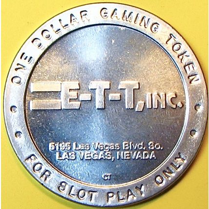 Muddy Rudder. $1 Casino Token. Laughlin, NV. J73.