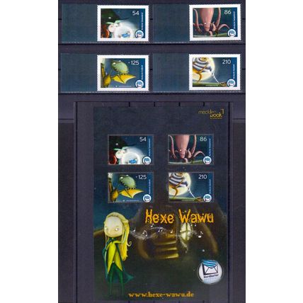 Kinderbuch Hexe Wawu / Childrens Book Witch Wawu **/MNH 2015