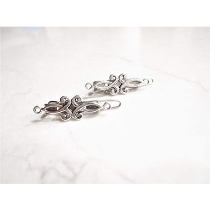 Extra tiny small silver metal slim hair pin clip barrette (set of two)