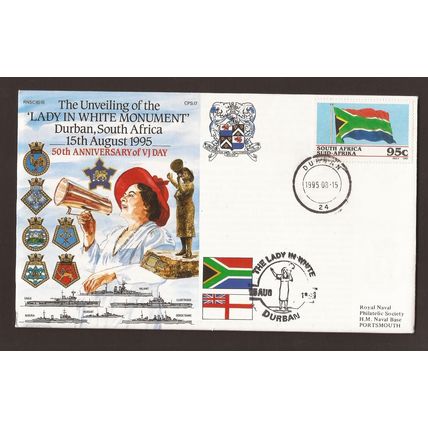 1995, South Africa, Lady in White Monument, RNSC(6)15 Cover