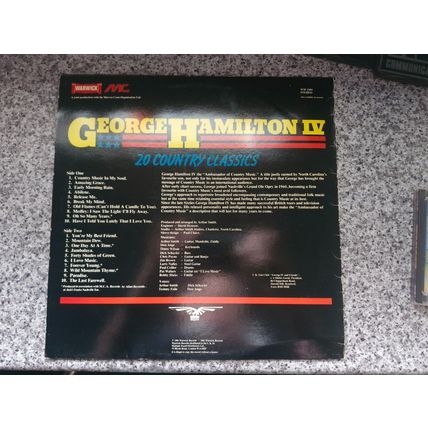 George Hamilton IV – 20 Country Classics (WW5101) 1981 (LP)