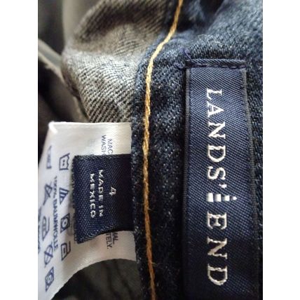 Jeans - Lands' End Blue Jeans - 5-Pocket Jeans - Women - Size 4 - NWOT