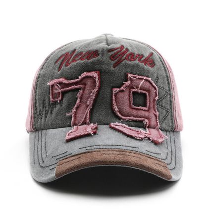 cap women's sunblock baseball cap Men make old digital embroidered