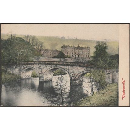 Chatsworth, Derbyshire, c.1905 - William Haddon Postcard