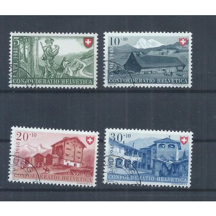 Switzerland stamps. 1948 National Fete & Ant-tuberculosis Fund used (CTO)(AG919)