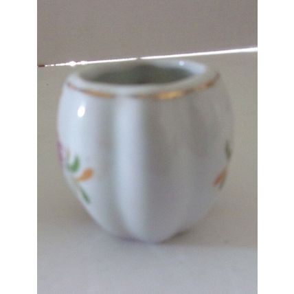 My Treasure Collectible Genuine Porcelain Miniature Teacup and Saucer Flowers