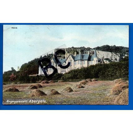 Postcard Bryngwenaltt Hall Abergele Denbighshire Nr Colwyn Towyn Colwyn Rhyl