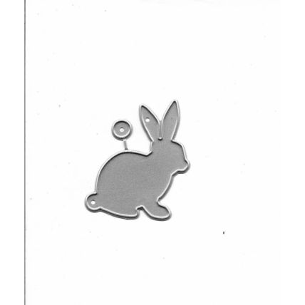 Rabbit Die. Die Cutting Cardmaking Scrapbooking Crafts
