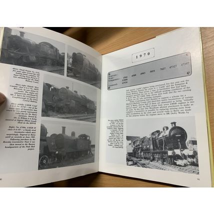 1987 1ST ED "THE BARRY LOCOMOTIVE PHENOMENON" TRAINS LARGE HARDBACK BOOK (P6)
