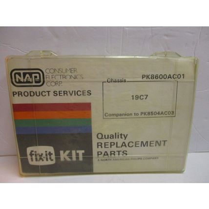 Vintage TV Repair Parts Kits Chassis PK8115A-PK8295-PK8600AC01