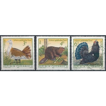 Nature Conservation - Austria 1982 - FH - MiNr 1717/9