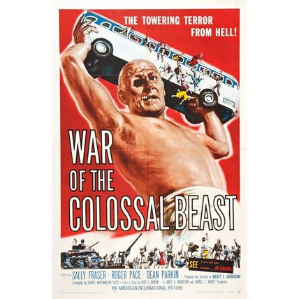 War Of Colossal Beast 01 Poster Canvas Movie Film Print A0 A1 A2 A3 A4 A5 A6 Art