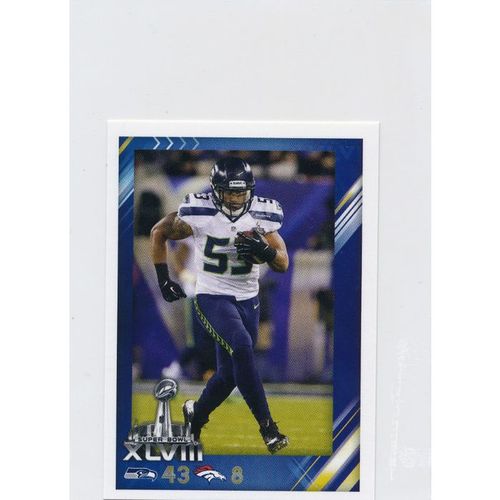 2014 Panini NFL Sticker Collection #485 Super Bowl XLVIII Malcolm Smith