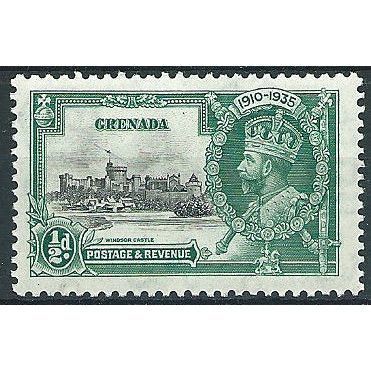 Grenada 1935 SG135 1/2d Black & Green Silver Jubilee Mounted Mint .. ..