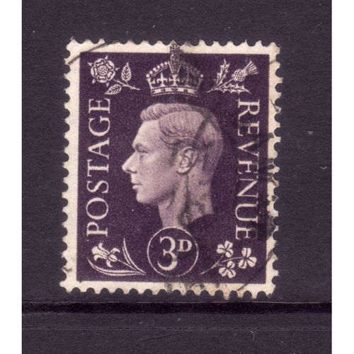 GREAT BRITAIN 1937 SG 467 3d VIOLET FINE USED