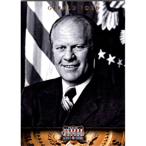 2012 Americana Heroes And Legends Gerald Ford #38